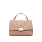 "Zanellato" sac à main femme rose en cuir