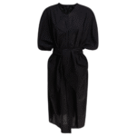"Soeur" robe femme noire Alger en coton