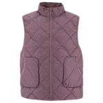 "Hiking Patrol" doudoune légère sans manches homme violette polyester coupe regular