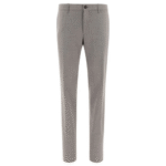 "Incotex" pantalon homme gris en polyester coupe regular