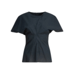 "Soeur" blouse femme bleue Embrun en viscose