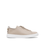 "Henderson Baracco" sneakers beige en cuir et caoutchouc pour femme