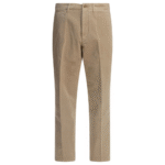 "Alex Mill" pantalon homme beige coupe droite en coton