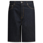 "Thisisneverthat" short homme bleu denim coupe ample