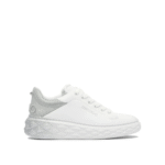 "Jimmy Choo" baskets femme blanches cuir