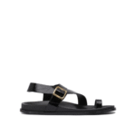 "Alohas" sandales femme noires en cuir