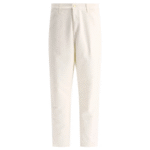 "Carhartt WIP" pantalon homme blanc coton biologique coupe relaxed
