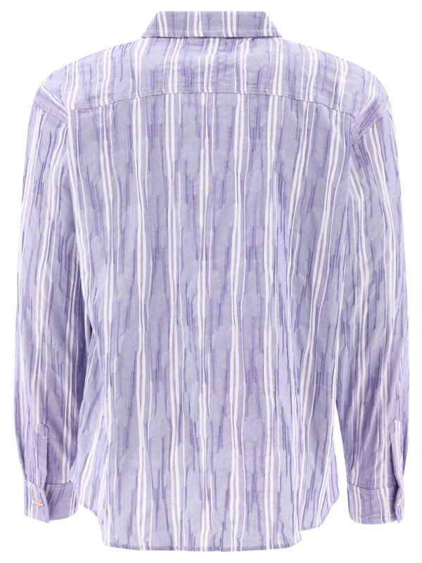 "Brain Dead" chemise homme bleu coton polyester coupe regular – Image 2