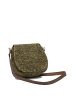 "Ibeliv" sac bandoulière femme vert en raphia – Image 2