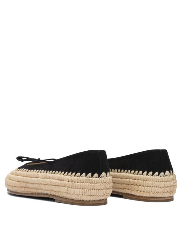 "Paloma Barceló" ballerines femme noires en cuir – Image 4
