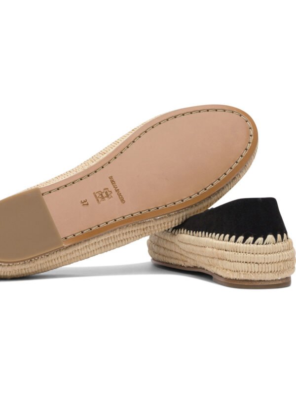 "Paloma Barceló" ballerines femme noires en cuir – Image 5