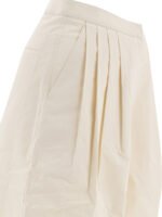 "TheLoom" pantalon blanc en coton coupe oversize pour femme – Image 4