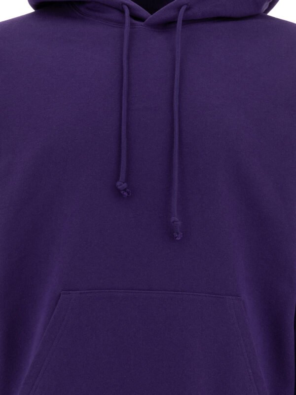 "Stockholm Surfboard Club" sweat à capuche homme violet en coton – Image 3