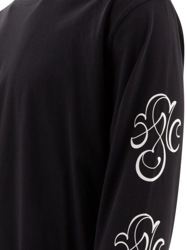 "Stockholm Surfboard Club" t-shirt homme noir Greg manches longues en coton – Image 4