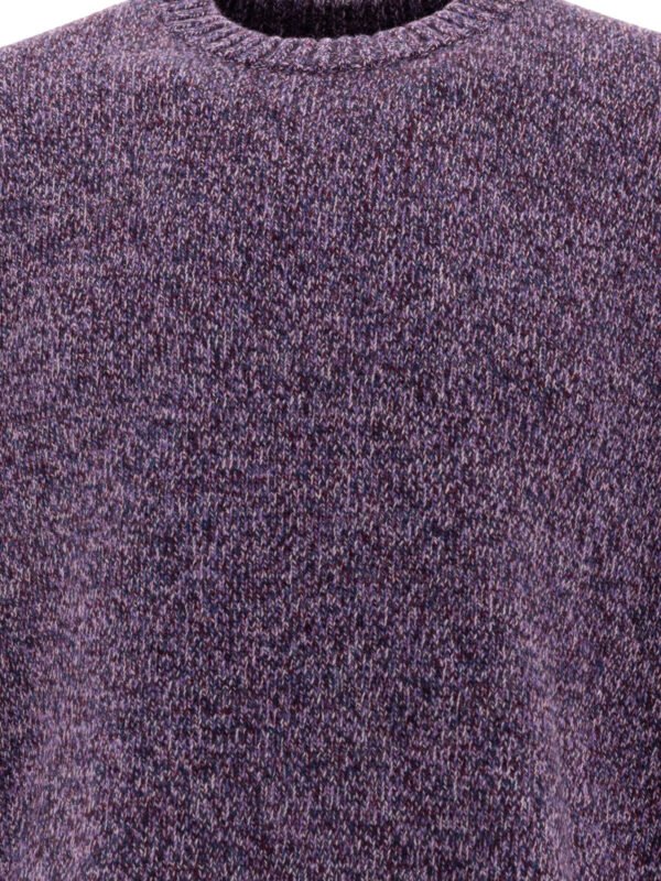 "Stockholm Surfboard Club" pull mélangé homme violet en laine coupe regular – Image 3