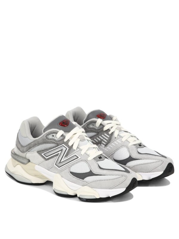 "New Balance" sneakers femme grises 9060 suède et mesh - Image 2