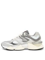 "New Balance" sneakers femme grises 9060 suède et mesh - Image 3