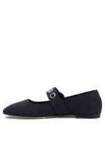 "Aeyde" ballerines femme bleues Uma Eyelet Mary Jane en tissu - Image 3