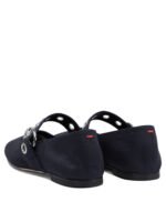 "Aeyde" ballerines femme bleues Uma Eyelet Mary Jane en tissu - Image 4