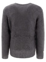 "Undercover" pull homme gris en mohair – Image 2