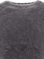 "Undercover" pull homme gris en mohair – Image 3