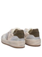 "Philippe Model Paris" Sneakers homme argent en cuir et tissu – Image 4