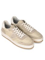 "Philippe Model Paris" Sneakers homme beige en cuir – Image 2