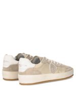 "Philippe Model Paris" Sneakers homme beige en cuir – Image 3