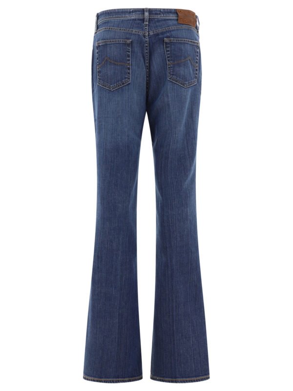 "Jacob Cohen" jean Victoria femme bleu en denim coupe slim – Image 2