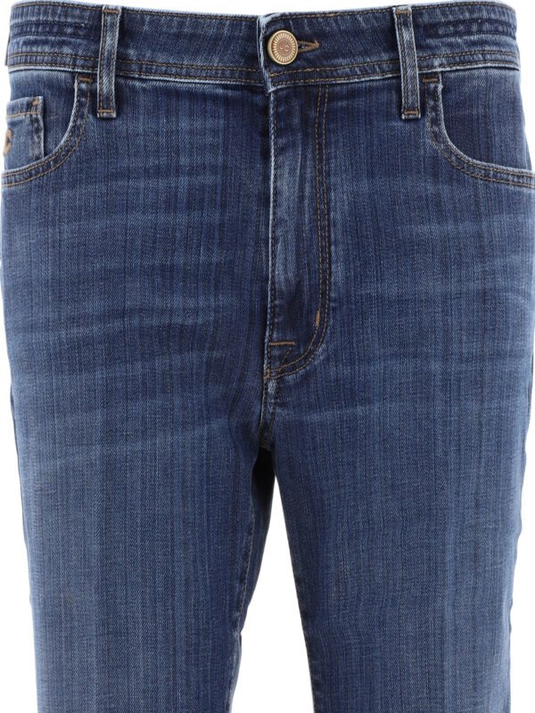 "Jacob Cohen" jean Victoria femme bleu en denim coupe slim – Image 3