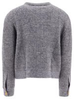 "Brain Dead" cardigan homme gris en coton coupe regular – Image 2