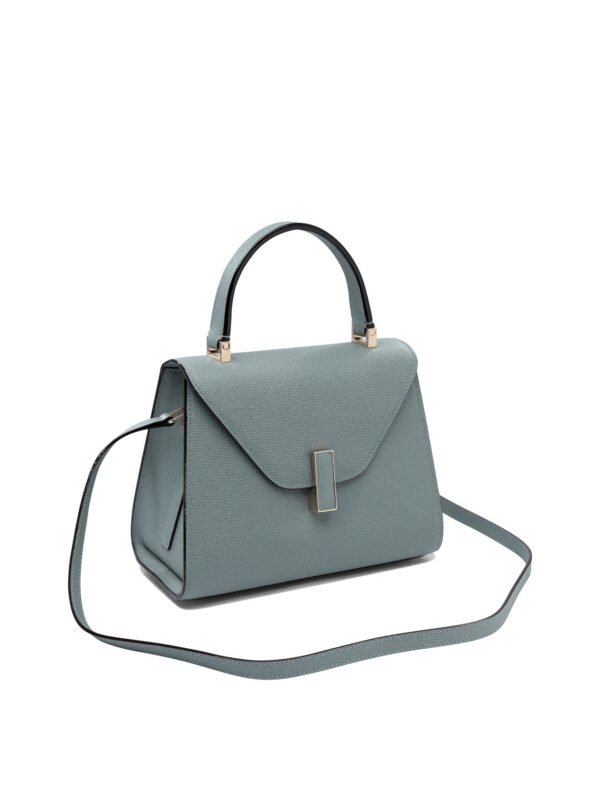 "Valextra" sac bandoulière Iside femme bleu clair en cuir – Image 2