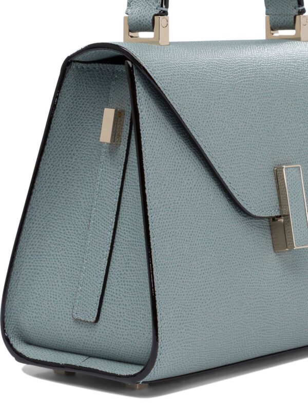 "Valextra" sac bandoulière Iside femme bleu clair en cuir – Image 4