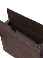 "Etro" pochette femme bordeaux Arnica en coton – Image 5