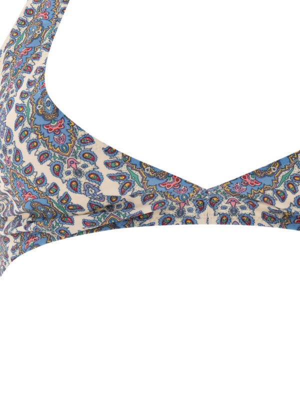 "Etro" bikini femme bleu imprimé paisley – Image 3