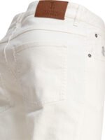 "Brunello Cucinelli" jean blanc en denim de coton stretch pour homme – Image 4