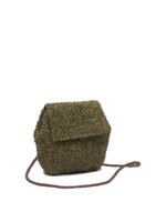 "Ibeliv" sac à main femme vert en raphia - Image 2