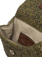 "Ibeliv" sac à main femme vert en raphia - Image 5