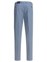 "Incotex" pantalon homme bleu clair en coton stretch – Image 2