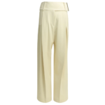 Max Mara Sportmax pantalon femme beige en viscose