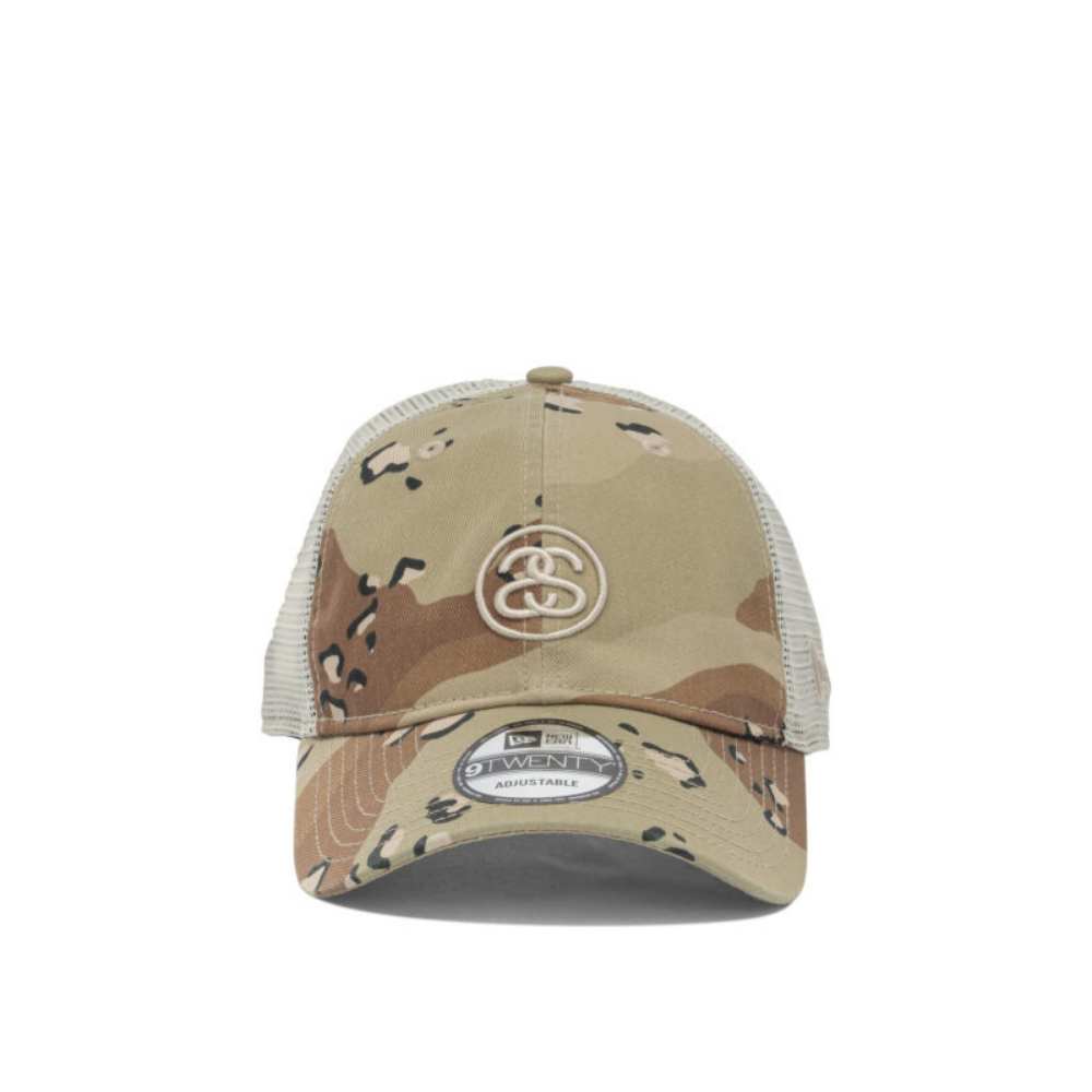 Design sans titre (1) Stüssy casquette homme beige en coton – Image 1