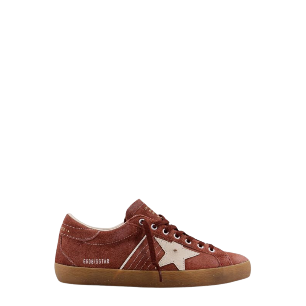 Design sans titre (11) GOLDEN GOOSE baskets homme en daim marron – Image 1