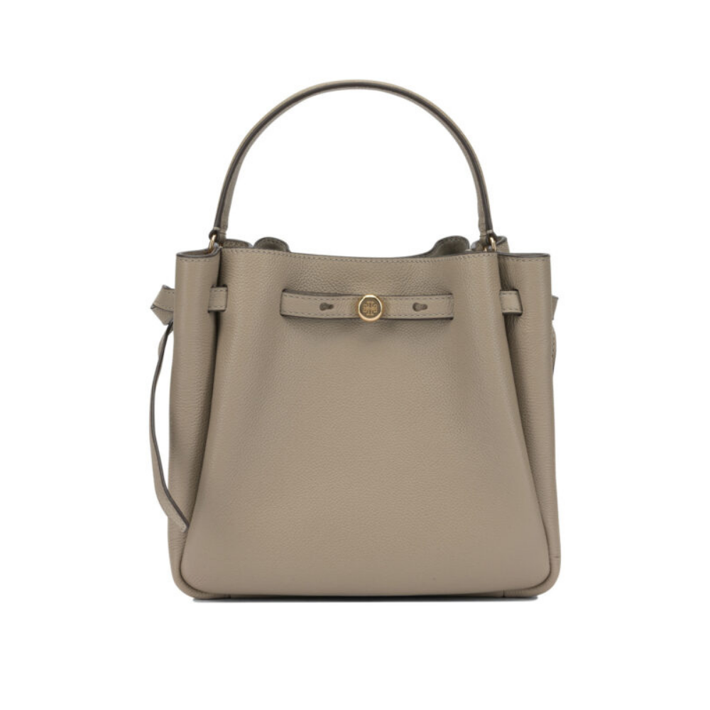 Design sans titre (15) Tory Burch sac à main femme gris en cuir – Image 1