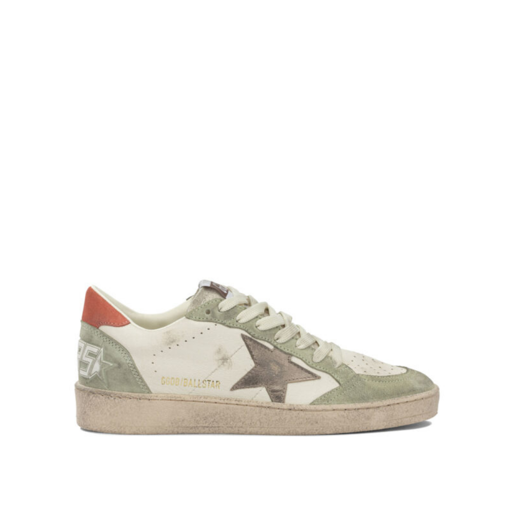 Design sans titre (16) Golden Goose baskets femme blanche ball star en cuir – Image 1