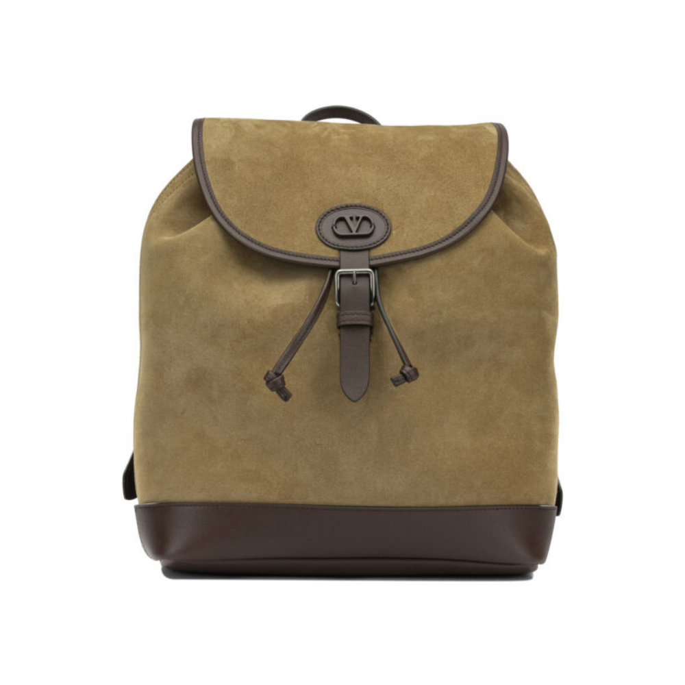 Design sans titre (18) Valentino Garavani sac à dos homme beige – Image 1
