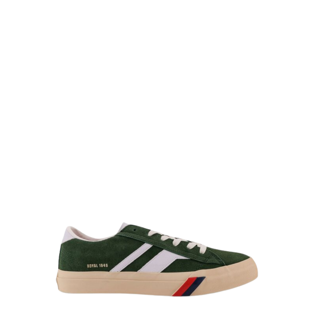 Design sans titre (25) PRO KEDS baskets homme en daim vert – Image 1