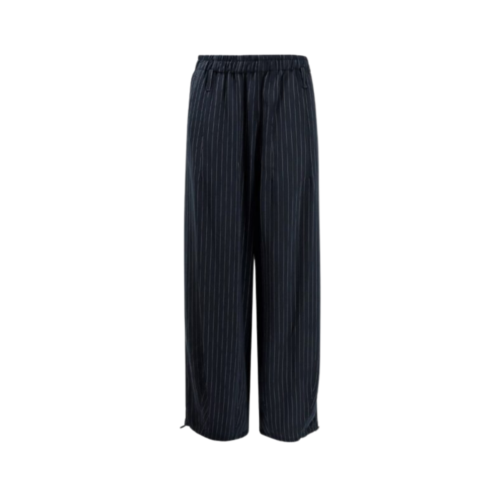 Design sans titre (30) the frankie shop pantalon femme bleu – Image 1