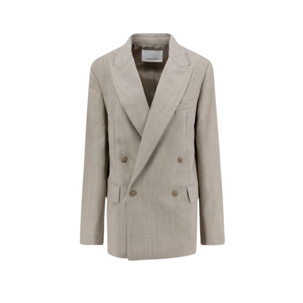 Design sans titre (32) THE FRANKIE SHOP blazer croisé en laine vierge – Image 1