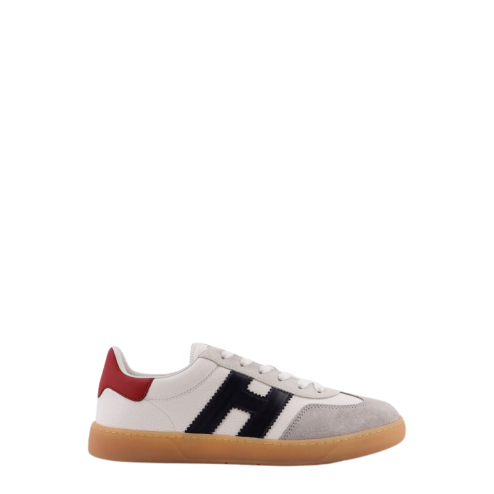 Design sans titre (36) Hogan sneakers homme blanches en cuir – Image 1