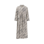 tory burch robe femme grise en soie